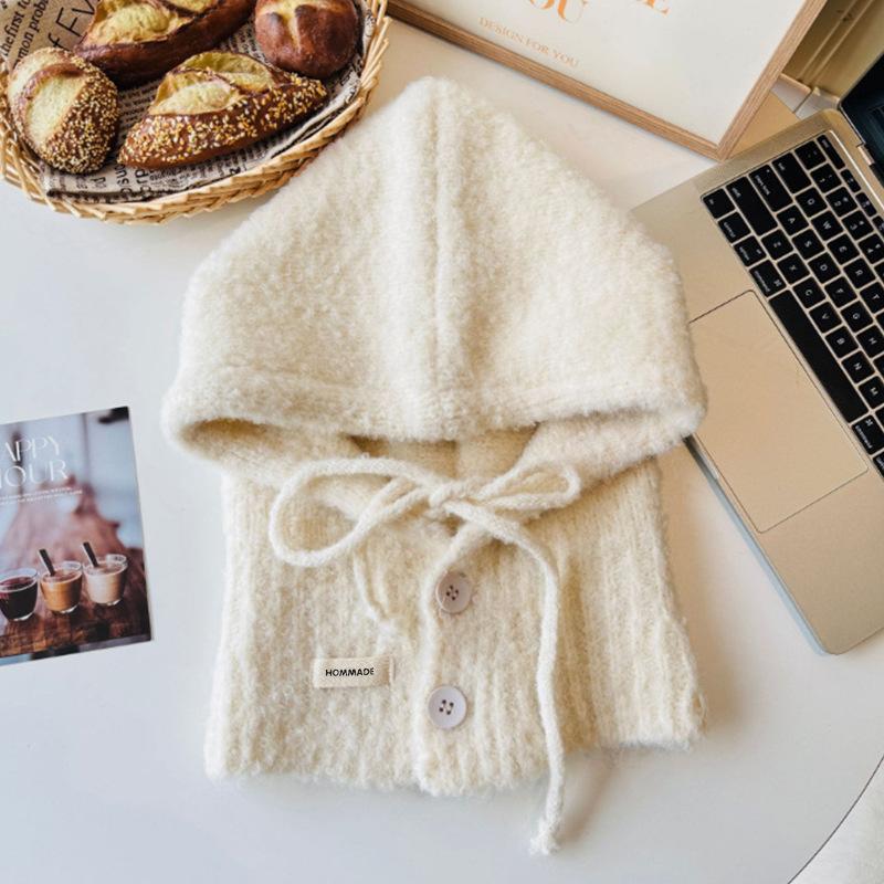 Korean Version of Balaclava Women s Autumn and Winter Hat Scarf Integrated Fashionable and Versatile Knitted Warm Ear Protection Hat One size
Korean Version of Balaclava Women s Autumn and Winter Hat Scarf Integrated Fashionable and Versatile Knitted Warm Ear Protection Hat One size