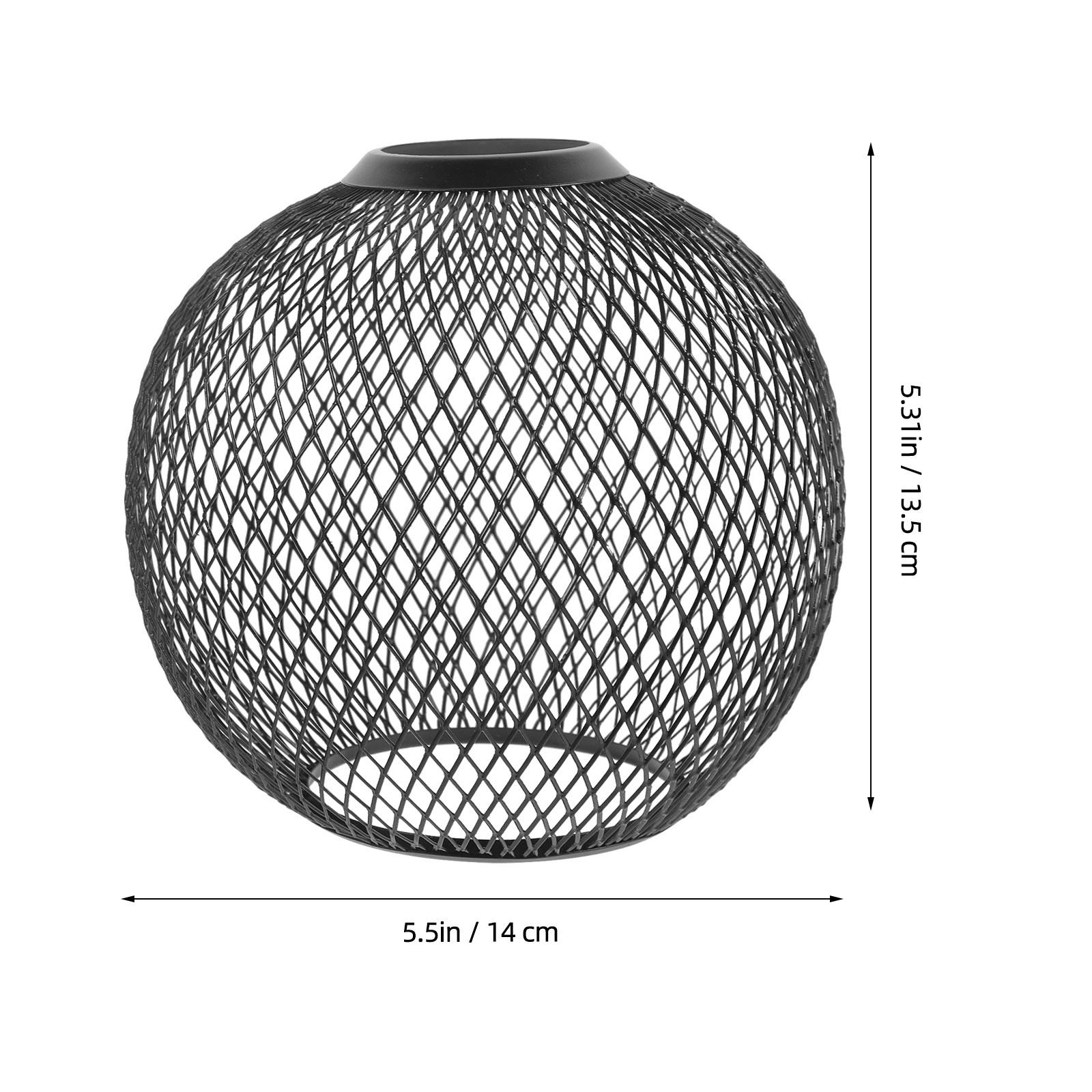 Iron Wire Lampshade Spherical Hollow Design Metal Lamp Shade for Hanging Pendant Ceiling Lamps Vintage Decorative Light Cover
Iron Wire Lampshade Spherical Hollow Design Metal Lamp Shade for Hanging Pendant Ceiling Lamps Vintage Decorative Light Cover