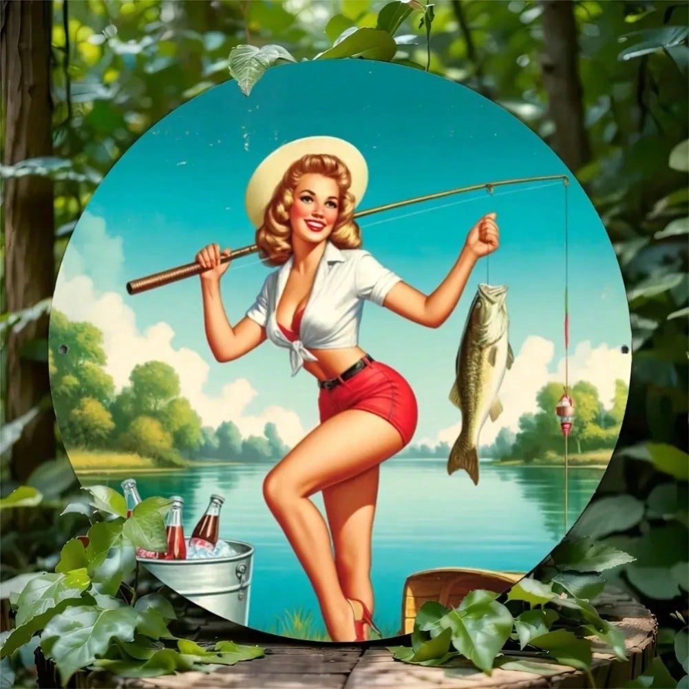1pc Vintage Fishing Metal Tin Sign Home Bar Cafe Garage Decor Waterproof Unique Gift 20x20 різнокольоровий
1pc Vintage Fishing Metal Tin Sign Home Bar Cafe Garage Decor Waterproof Unique Gift 20x20 різнокольоровий