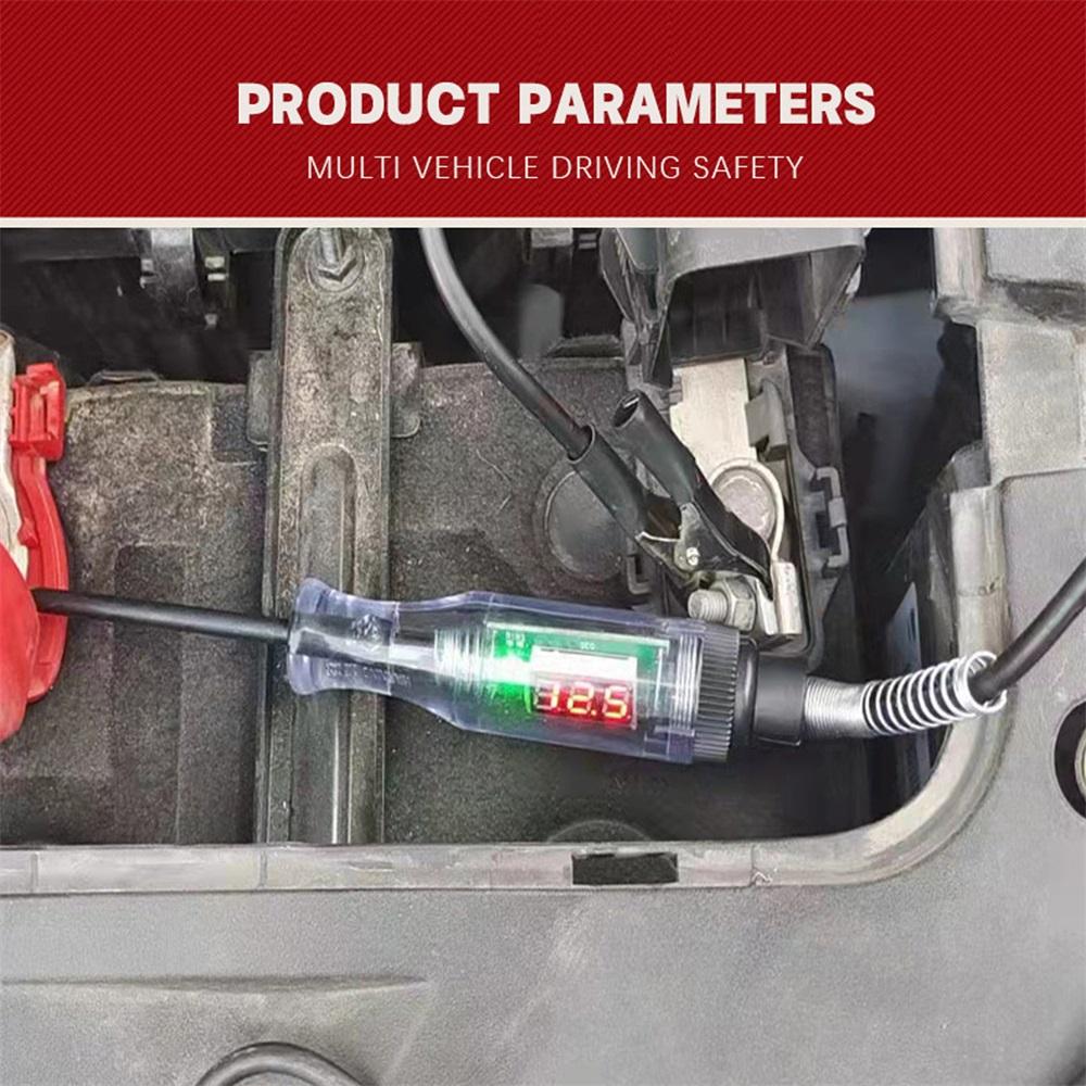 1pc Car Truck Voltage Circuit Tester 6V 12V 24V DC Digital Display Long Probe Car Circuit Tester Auto Diagnostic Probe Test Pen
1pc Car Truck Voltage Circuit Tester 6V 12V 24V DC Digital Display Long Probe Car Circuit Tester Auto Diagnostic Probe Test Pen