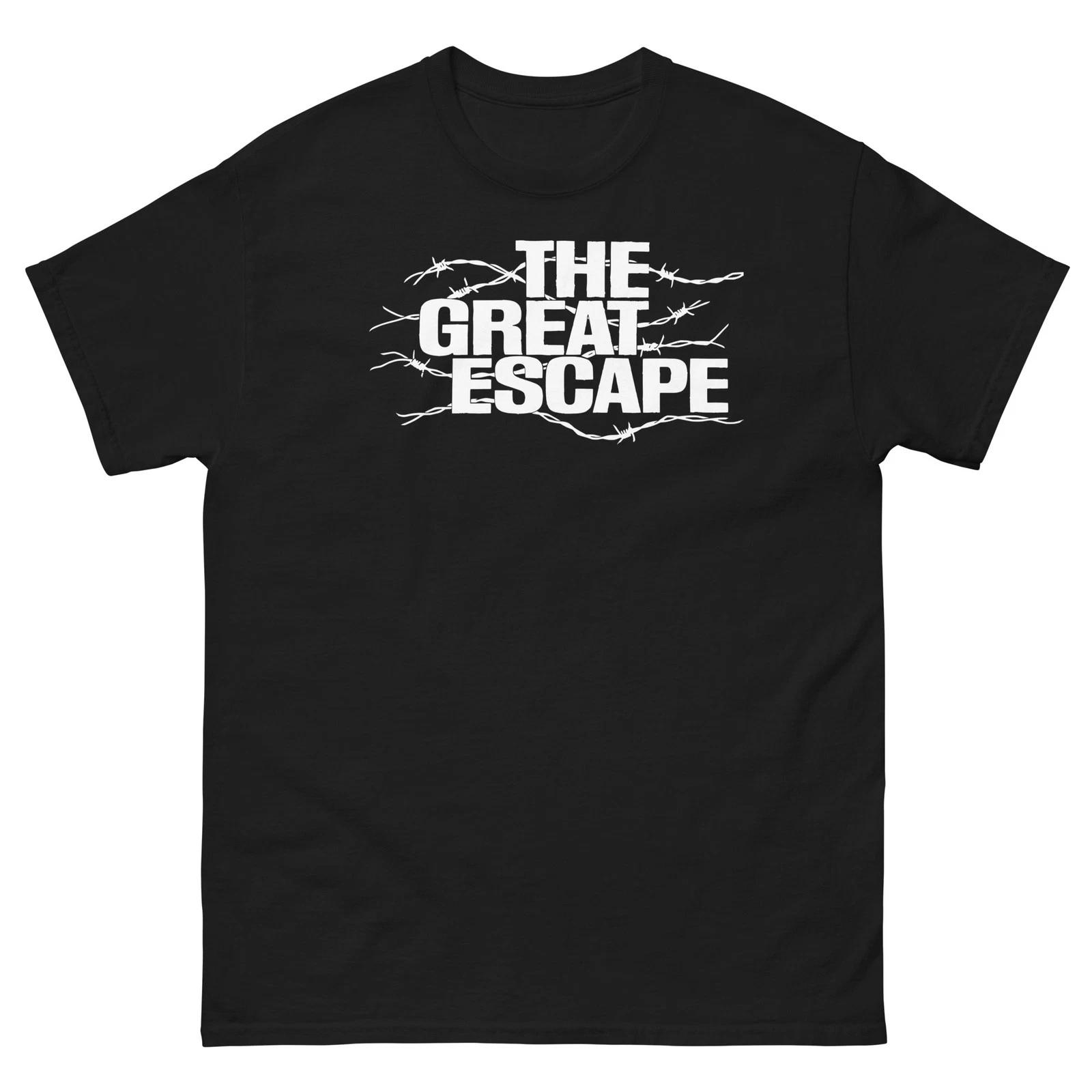 The Great Escape Graphic 100% Cotton T-shirt Mens Tees Top Unisex classic tee XL
The Great Escape Graphic 100% Cotton T-shirt Mens Tees Top Unisex classic tee XL
