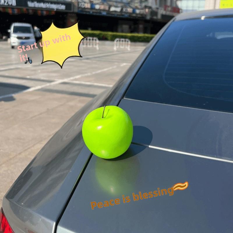 Simulation Apple Fruit Car Ornaments Car Center Console Safety Ornaments Interior and Exterior Christmas Ornaments
Simulation Apple Fruit Car Ornaments Car Center Console Safety Ornaments Interior and Exterior Christmas Ornaments