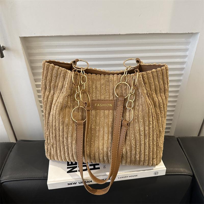 Stylish Corduroy Tote Bag For Women Large Capacity Versatile Shoulder Bag In Black Gray White Or Khaki хакі
Stylish Corduroy Tote Bag For Women Large Capacity Versatile Shoulder Bag In Black Gray White Or Khaki хакі
