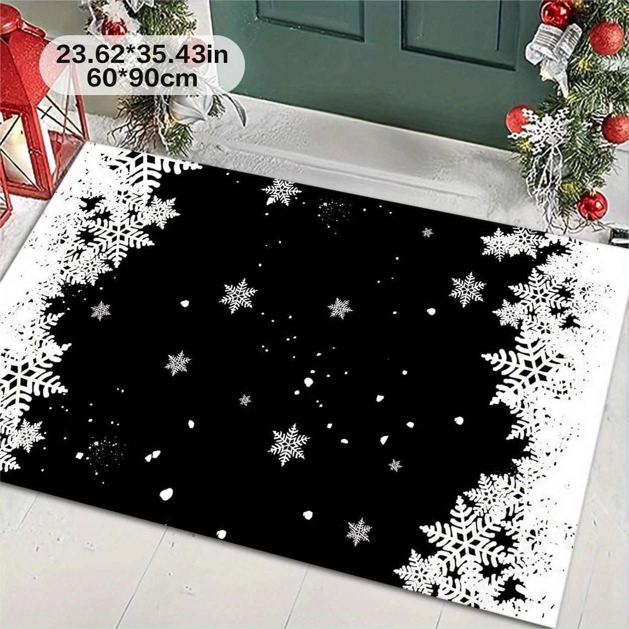 1Pcs Snowflake Pattern Floor Mat Modern Kitchen polyester Rug Non-Slip Colorful Indoor Carpet, For Home Bathroom Bedroom Living Room Decor 40*60cm
1Pcs Snowflake Pattern Floor Mat Modern Kitchen polyester Rug Non-Slip Colorful Indoor Carpet, For Home Bathroom Bedroom Living Room Decor 40*60cm