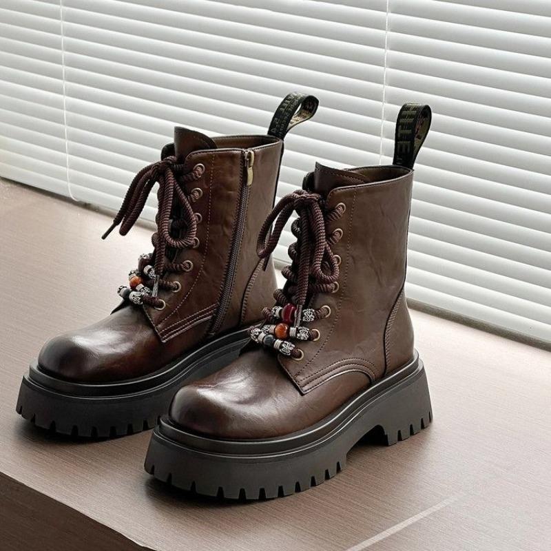 Block Heel Booties Fashion Round Toe Lace up Side Zip Platform High top for Women for Adult Women Elegant Style 37
Block Heel Booties Fashion Round Toe Lace up Side Zip Platform High top for Women for Adult Women Elegant Style 37