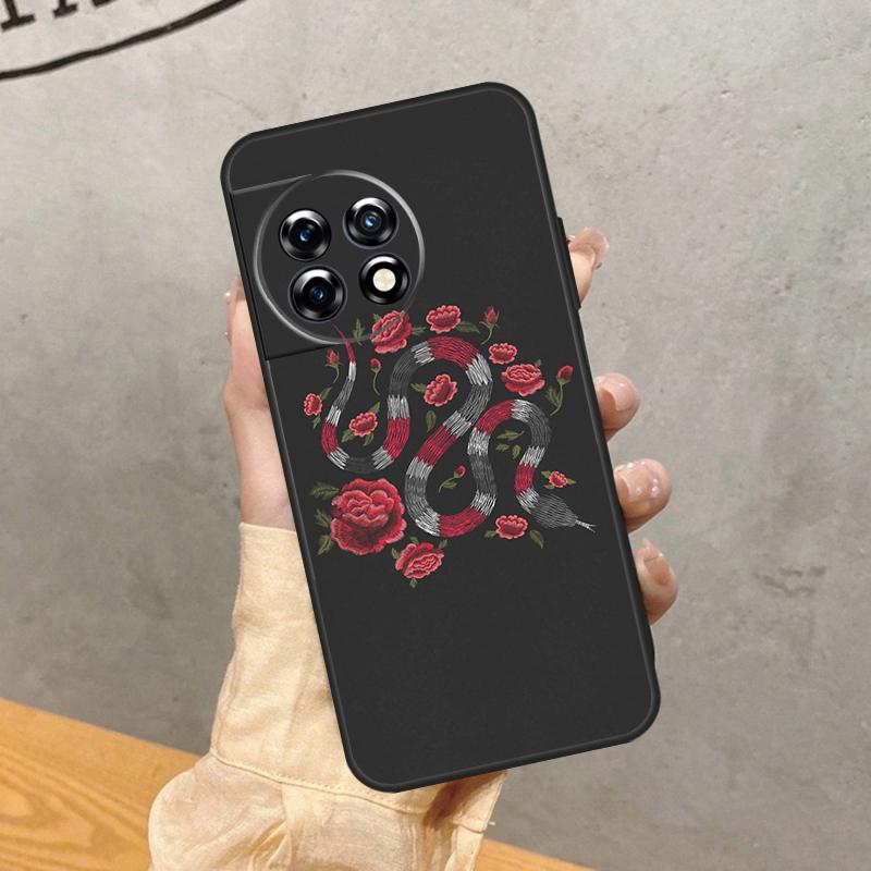 Snake Flower Case For OnePlus Nord 5 CE 2 3 4 Lite N20 N30 OnePlus 15 13 12 11 13T 10T 12R 13R 15R Cover OnePlus Nord N30
Snake Flower Case For OnePlus Nord 5 CE 2 3 4 Lite N20 N30 OnePlus 15 13 12 11 13T 10T 12R 13R 15R Cover OnePlus Nord N30
