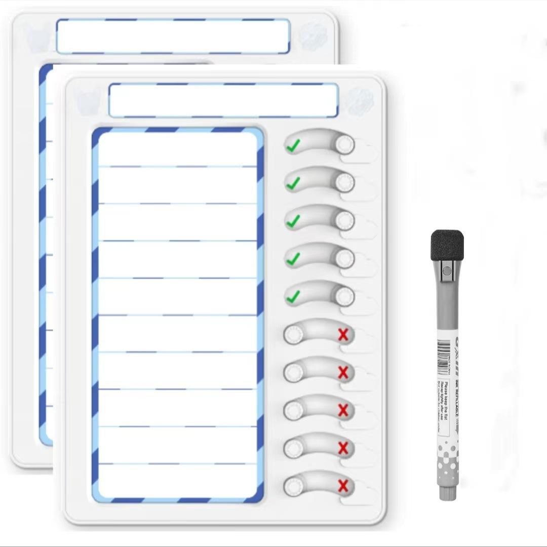 Dry Erase Chore Chart Standable Whiteboard Checklist Board to Do List Checklist Board with a Pen Chore Chart for Adults Kids 1 Set
Dry Erase Chore Chart Standable Whiteboard Checklist Board to Do List Checklist Board with a Pen Chore Chart for Adults Kids 1 Set
