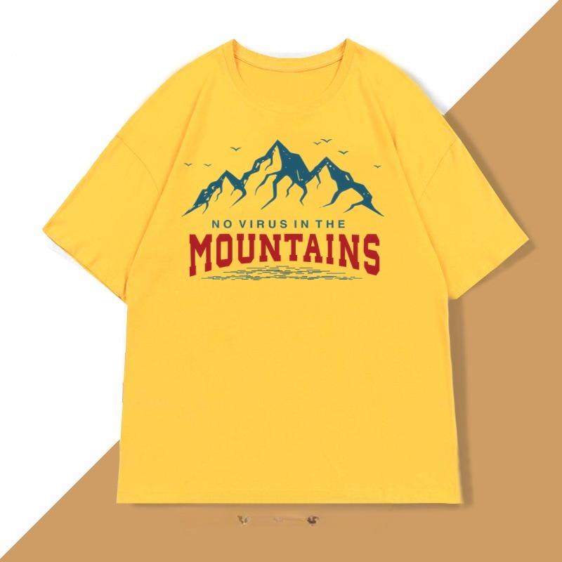 Unisexs Summer Cotton Mountains T-shirt Fashiionable Casual Loose Shor Sleeve Printed Tee Shirt Round Neck WOMEN Clothes Tops 4XL
Unisexs Summer Cotton Mountains T-shirt Fashiionable Casual Loose Shor Sleeve Printed Tee Shirt Round Neck WOMEN Clothes Tops 4XL