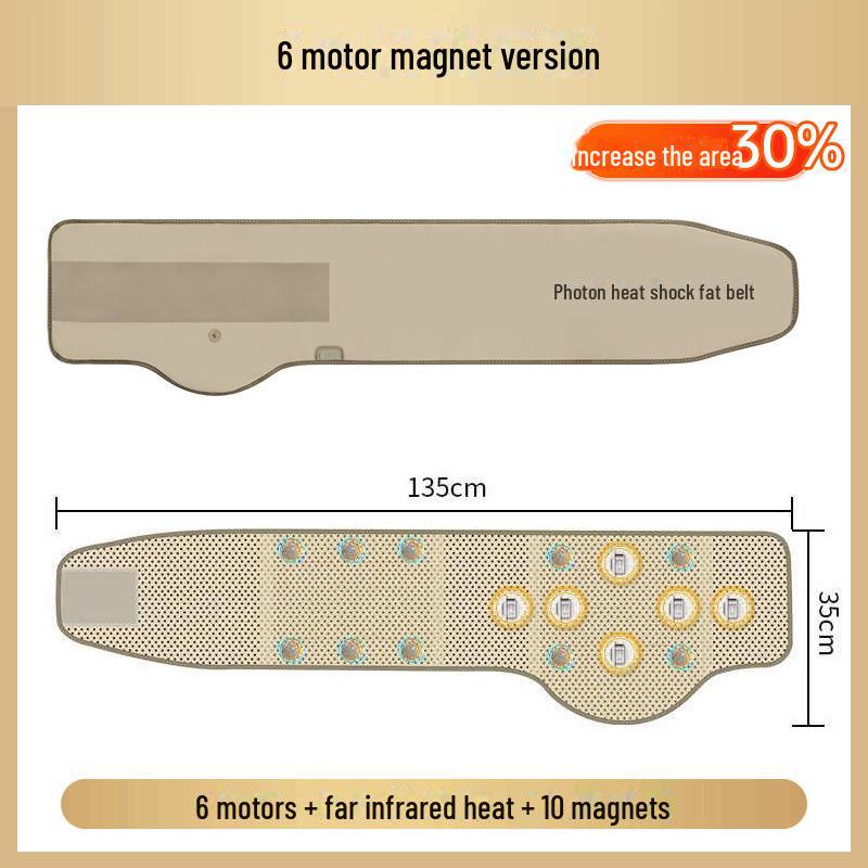 Инфракрасный пояс для похудения и массажер для косметической терапии 6 motor magnet version
Инфракрасный пояс для похудения и массажер для косметической терапии 6 motor magnet version