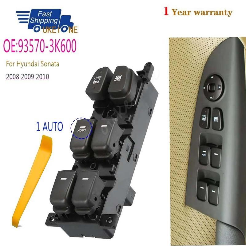 93570-3K600 For Hyundai NF Sonata 2008 2009 2010 Front Left Electric Power Window Switch Lifter Control Regulator Button Parts
93570-3K600 For Hyundai NF Sonata 2008 2009 2010 Front Left Electric Power Window Switch Lifter Control Regulator Button Parts