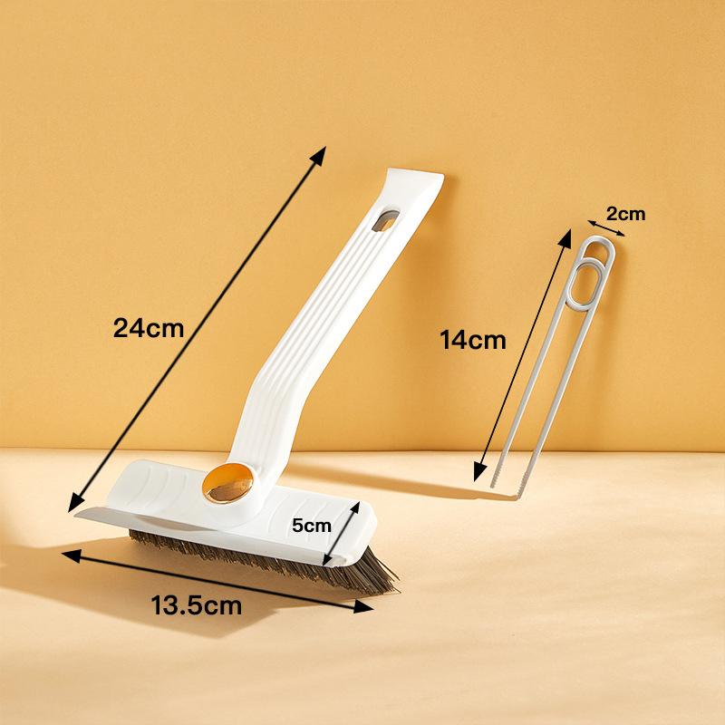 Rotary Multi-functional Set With One Swipe Kitchen Slit Clean Brush Hard Bristle Brush Bathroom Tile Seamless Brush Wall Brush білий
Rotary Multi-functional Set With One Swipe Kitchen Slit Clean Brush Hard Bristle Brush Bathroom Tile Seamless Brush Wall Brush білий