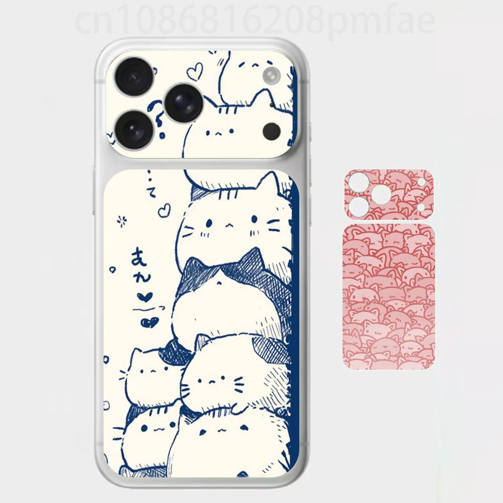 Много кошек 3D наклейка на весь корпус для iPhone 17/Pro/Pro Max Цветная задняя защитная наклейка iPhone17pro
Много кошек 3D наклейка на весь корпус для iPhone 17/Pro/Pro Max Цветная задняя защитная наклейка iPhone17pro