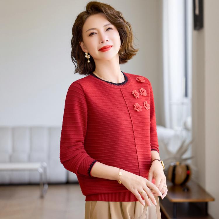 Модная футболка с длинным рукавом в зарубежном стиле для мамы, одежда для женщин среднего и пожилого возраста 3XL
Модная футболка с длинным рукавом в зарубежном стиле для мамы, одежда для женщин среднего и пожилого возраста 3XL