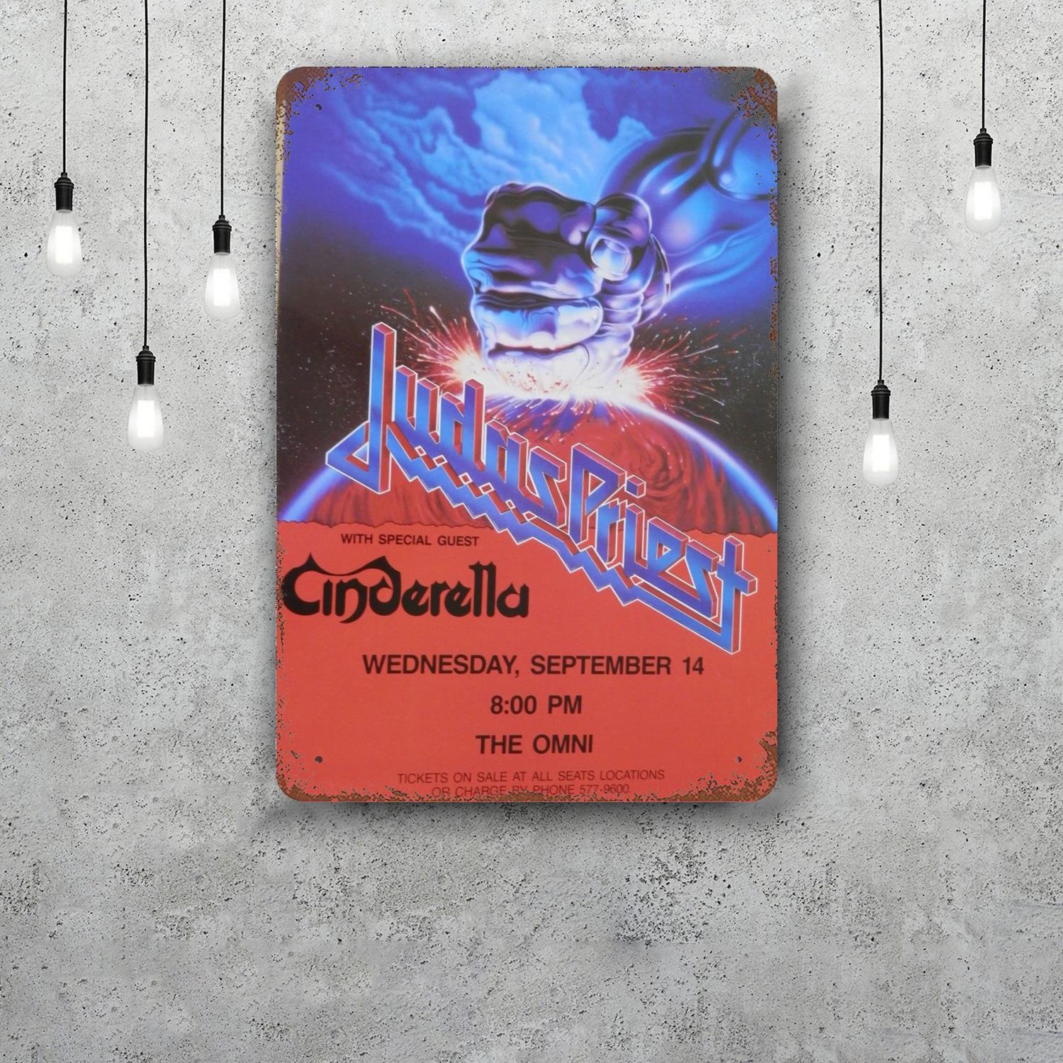 judas priest Vintage Metal Tin Signs Posters Decor Retro Metal Plaque Wall Art Decor for Garage Bar 20x30cm(7.8x11.8inch)
judas priest Vintage Metal Tin Signs Posters Decor Retro Metal Plaque Wall Art Decor for Garage Bar 20x30cm(7.8x11.8inch)