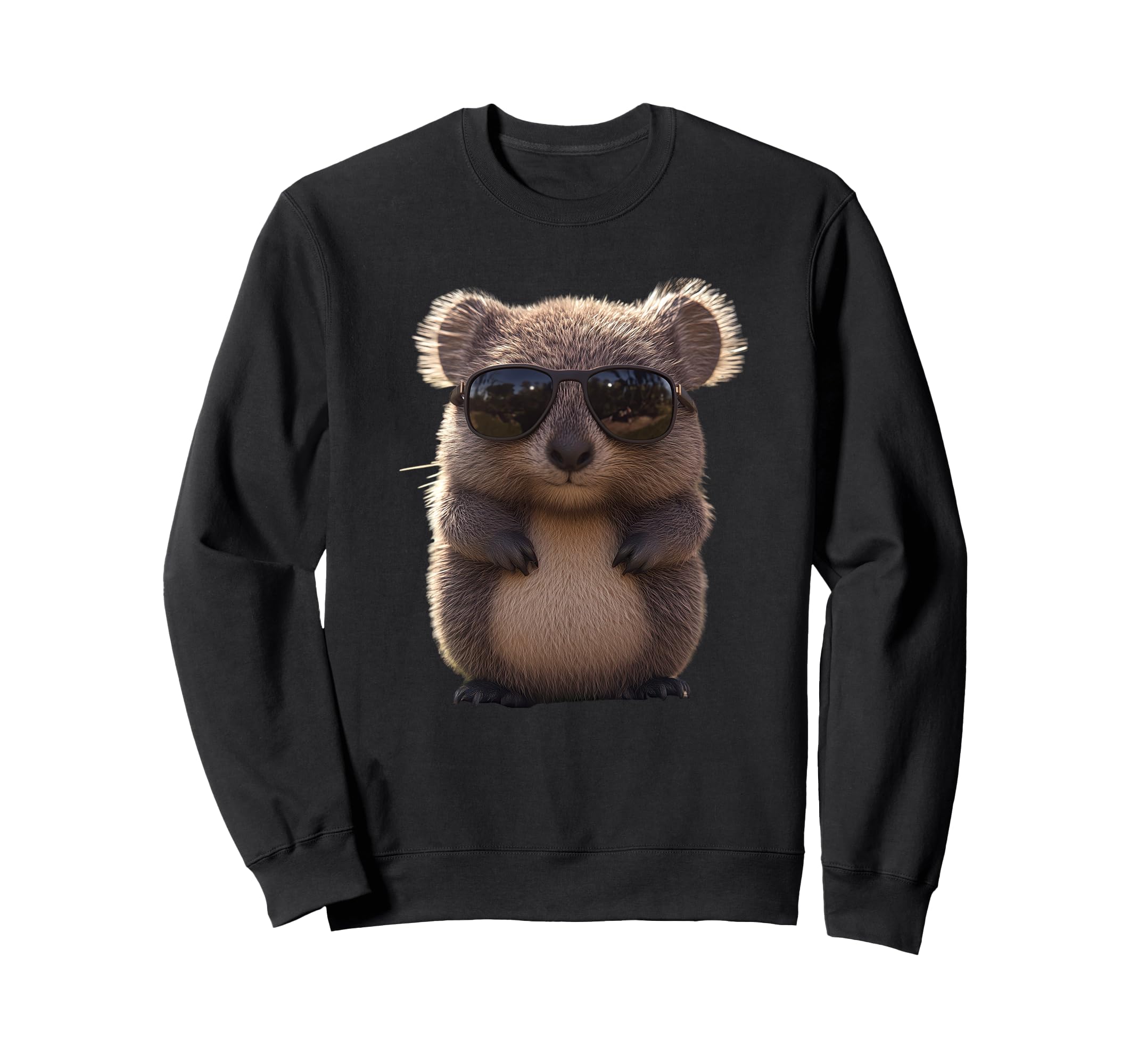 Wombat wearing sunglasses Australia cute wombat sweatshirt
Wombat wearing sunglasses Australia cute wombat sweatshirt
