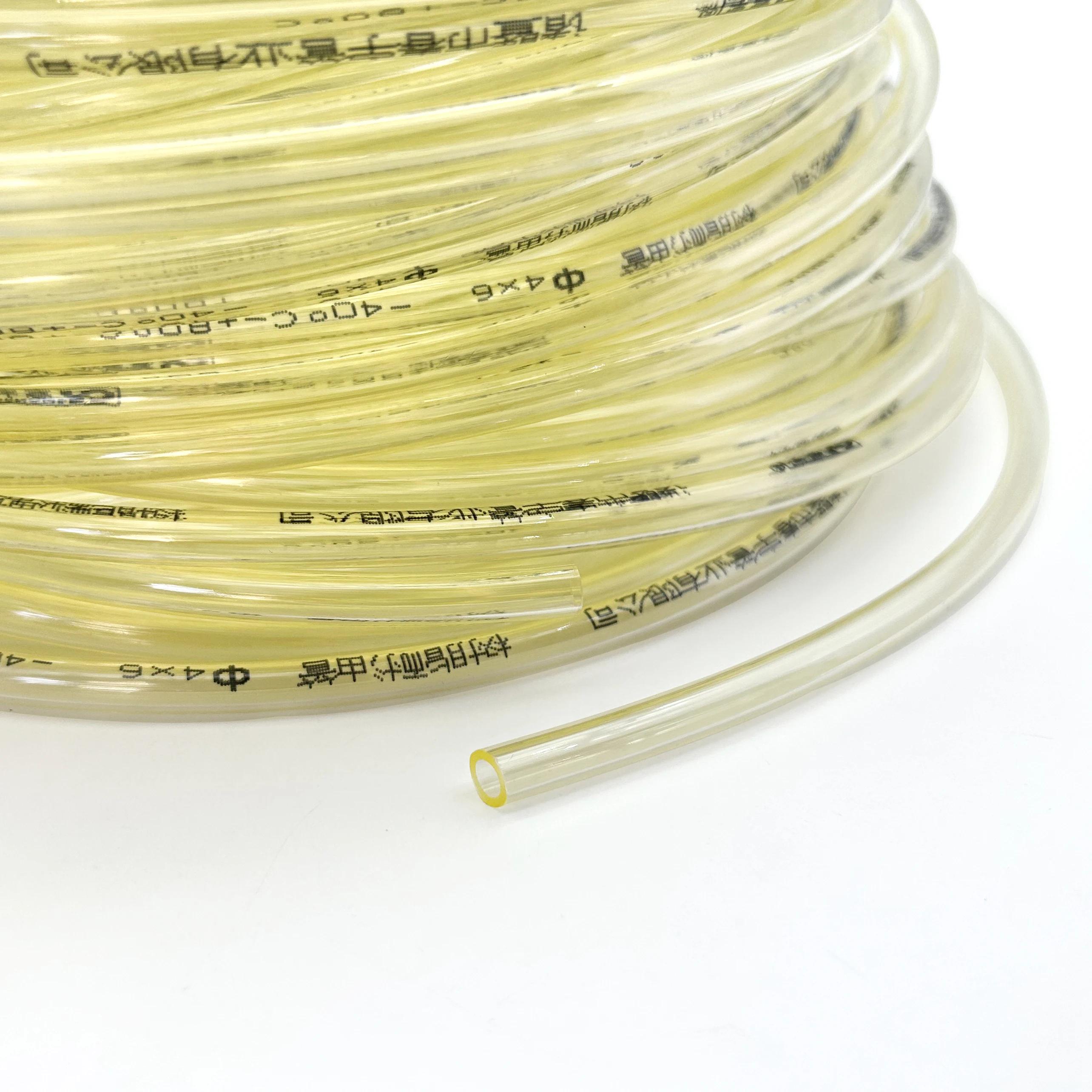 1/2/3/5Meter ID 3mm~16mm Transparent yellow TPU Oil Resistant Tube Flexible High Pressure Fuel Line For Car Industrial Machinery 1M
1/2/3/5Meter ID 3mm~16mm Transparent yellow TPU Oil Resistant Tube Flexible High Pressure Fuel Line For Car Industrial Machinery 1M