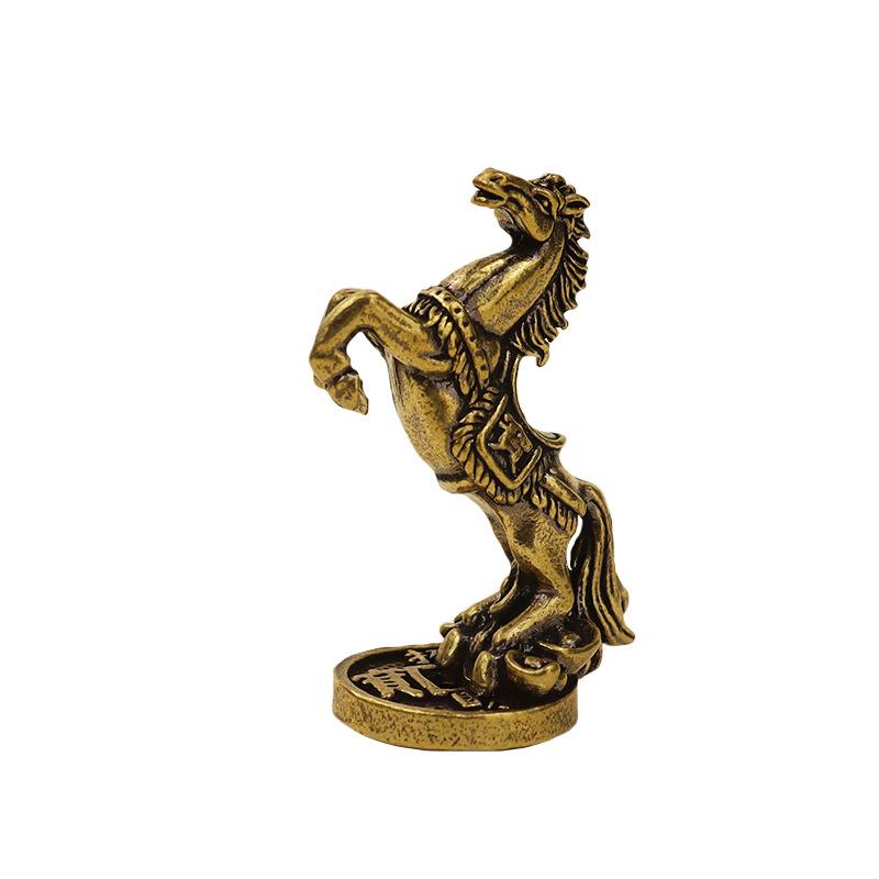 Horse Shaped Small Ornaments Made Of Brass Handicrafts One Size
Horse Shaped Small Ornaments Made Of Brass Handicrafts One Size