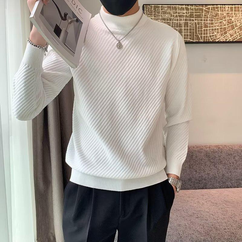 Men s Casual Solid Color Knit Pullover Sweater - Half-High Neck, Versatile Spring & Autumn Base Layer. 2XL білий
Men s Casual Solid Color Knit Pullover Sweater - Half-High Neck, Versatile Spring & Autumn Base Layer. 2XL білий