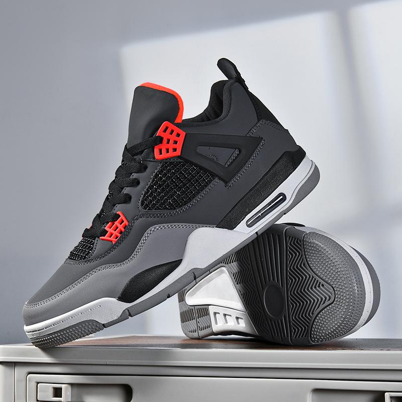 Men s Shoes Breathable Trend Versatile 2025 Thick Soled Board Student Sports Leisure Air Cushion Basketball Trendy 41 чорний колір сірий
Men s Shoes Breathable Trend Versatile 2025 Thick Soled Board Student Sports Leisure Air Cushion Basketball Trendy 41 чорний колір сірий