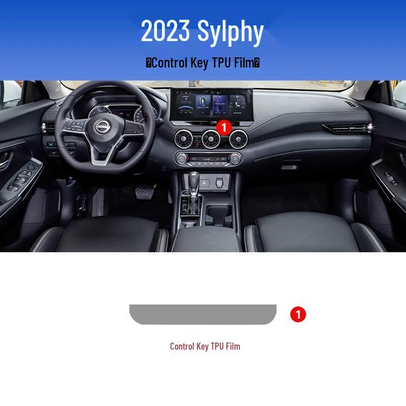 Nissan Sylphy Interior Protection Film: Center Console, Gear Shift, Navigation Screen, B-Pillar Sticker - TPU
Nissan Sylphy Interior Protection Film: Center Console, Gear Shift, Navigation Screen, B-Pillar Sticker - TPU