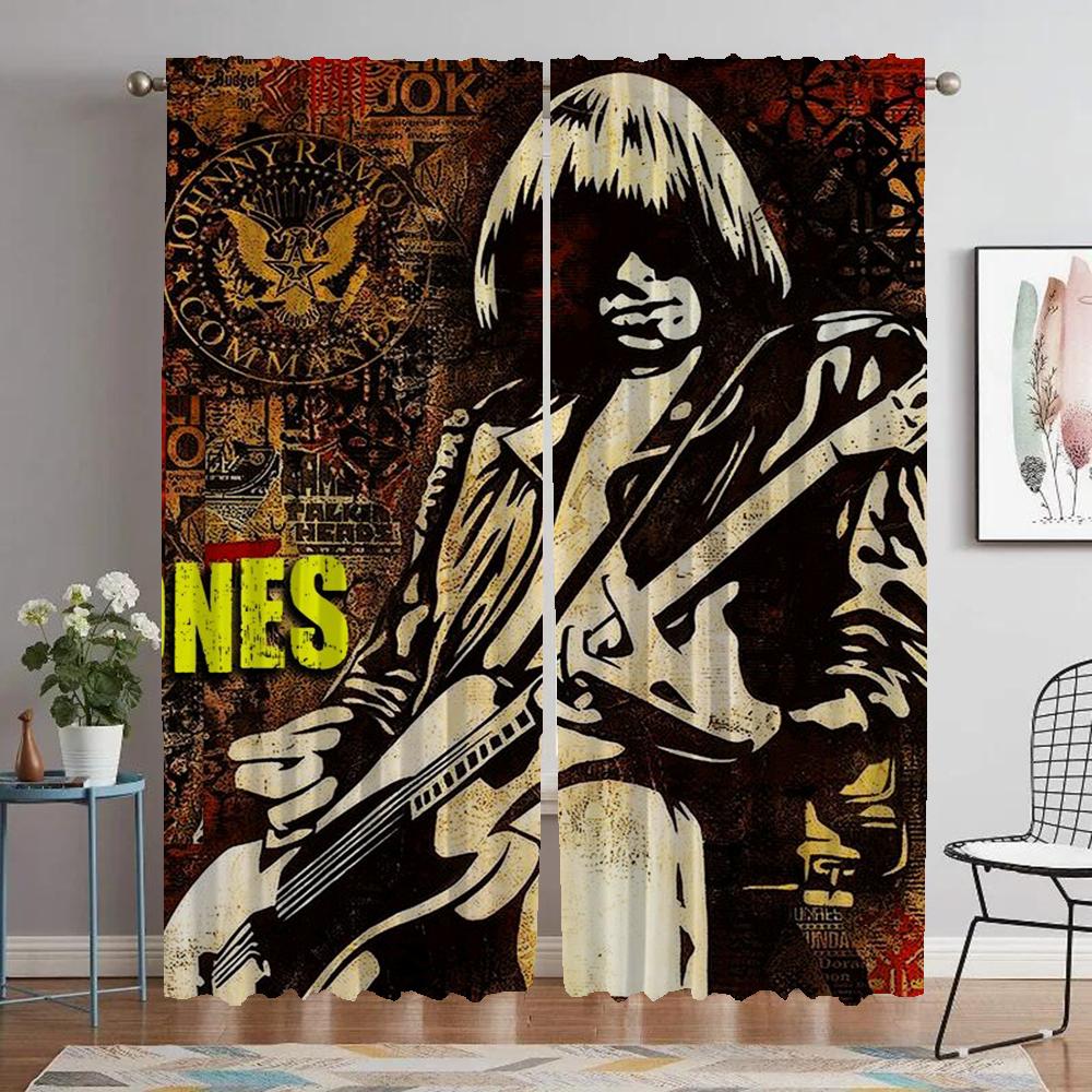 Ramones Curtains Child Room Curtains for Bedroom Shades Blackout Curtain for Room 2 Panel Halloween Decoration Partition Living W74xH114cmx2pcs-CL
Ramones Curtains Child Room Curtains for Bedroom Shades Blackout Curtain for Room 2 Panel Halloween Decoration Partition Living W74xH114cmx2pcs-CL