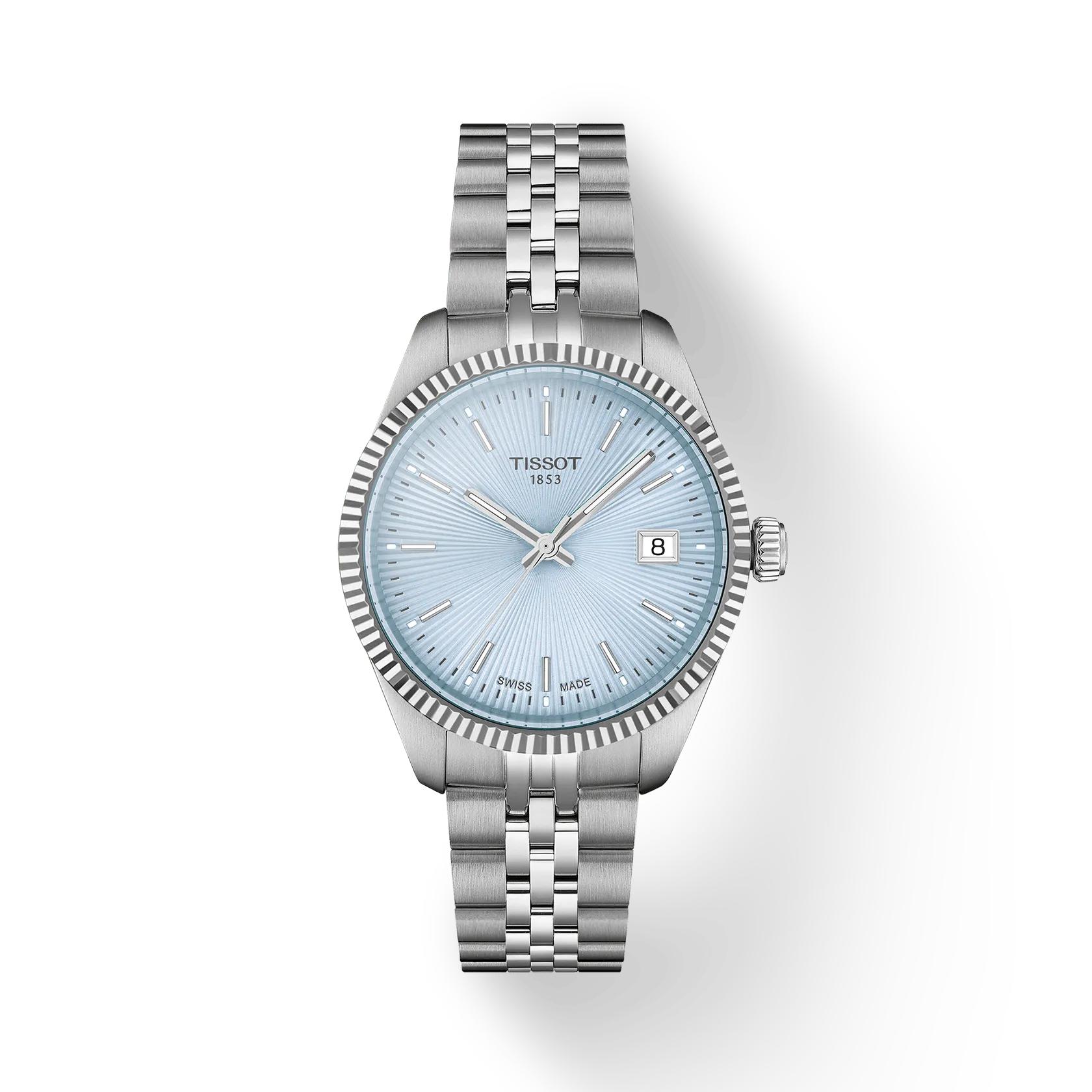 Tissot Stainless Steel ice blue Dial Men s Fashion Watch T156.210.11.351.00 синій
Tissot Stainless Steel ice blue Dial Men s Fashion Watch T156.210.11.351.00 синій