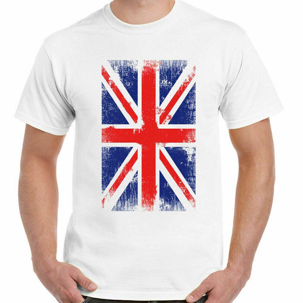 Женская уличная одежда с круглым вырезом и принтом флага Великобритании Union Jack, мужская футболка с коротким рукавом S
Женская уличная одежда с круглым вырезом и принтом флага Великобритании Union Jack, мужская футболка с коротким рукавом S