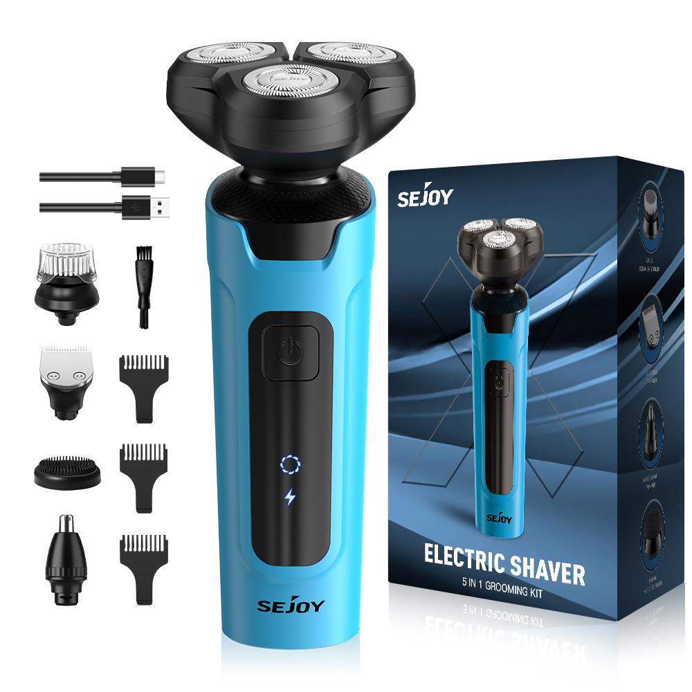 SEJOY Men s Grooming Kit Electric Beard Trimmer Cordless Razor Hair Clippers Rechargeable Nose Trimmer
SEJOY Men s Grooming Kit Electric Beard Trimmer Cordless Razor Hair Clippers Rechargeable Nose Trimmer