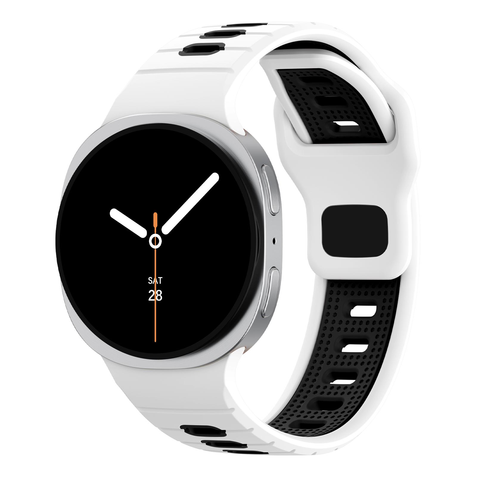 Two-Tone band for Samsung Galaxy Watch 8 strap 40mm 44mm 46mm sport silicone Breathable Bracelet correa Galaxy Watch 8 classic Galaxy watch 8 44mm
Two-Tone band for Samsung Galaxy Watch 8 strap 40mm 44mm 46mm sport silicone Breathable Bracelet correa Galaxy Watch 8 classic Galaxy watch 8 44mm