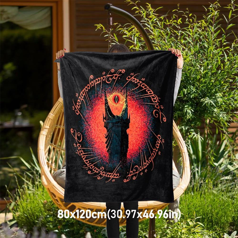 1pc Eye of Sauron - Throw Blanket, Soft, Flannel Blankets, Living Room, All Seasons Use-1021112 80x120cm
1pc Eye of Sauron - Throw Blanket, Soft, Flannel Blankets, Living Room, All Seasons Use-1021112 80x120cm