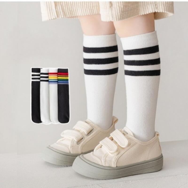 Striped Half Tights Kids Socks Toddler No.2 White color black line
Striped Half Tights Kids Socks Toddler No.2 White color black line