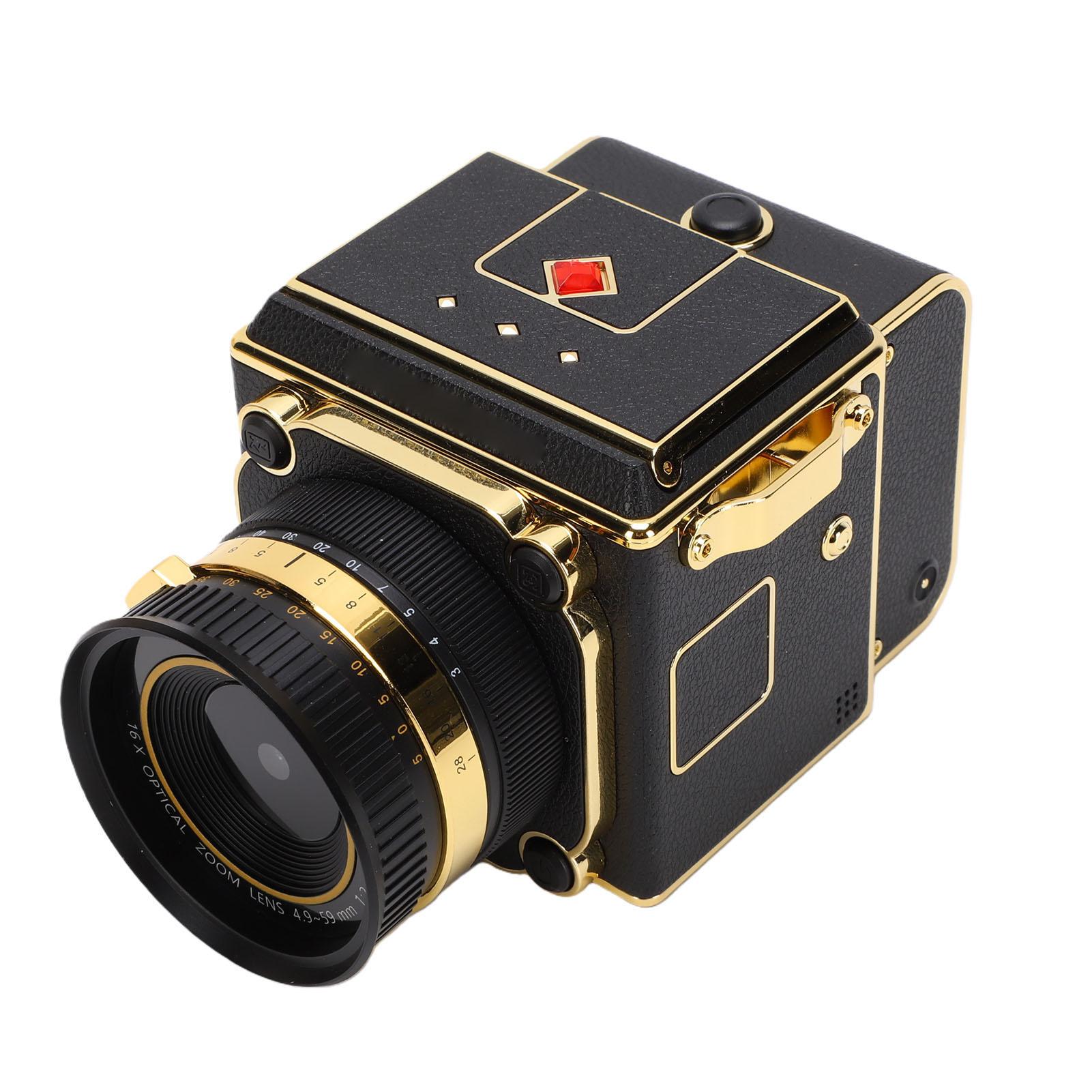 Vintage Digital Camera 2 Inch HD Screen 12MP 2.7K QHD 16X Zoom Compact Photography Camera Black чорний
Vintage Digital Camera 2 Inch HD Screen 12MP 2.7K QHD 16X Zoom Compact Photography Camera Black чорний