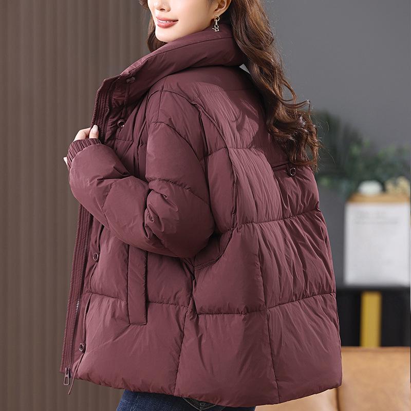 Women s 2024 Winter Stand-Collar Down Jacket, Solid Color, Thick & Warm White Duck Down Coat M (for up to 130 jin)
Women s 2024 Winter Stand-Collar Down Jacket, Solid Color, Thick & Warm White Duck Down Coat M (for up to 130 jin)