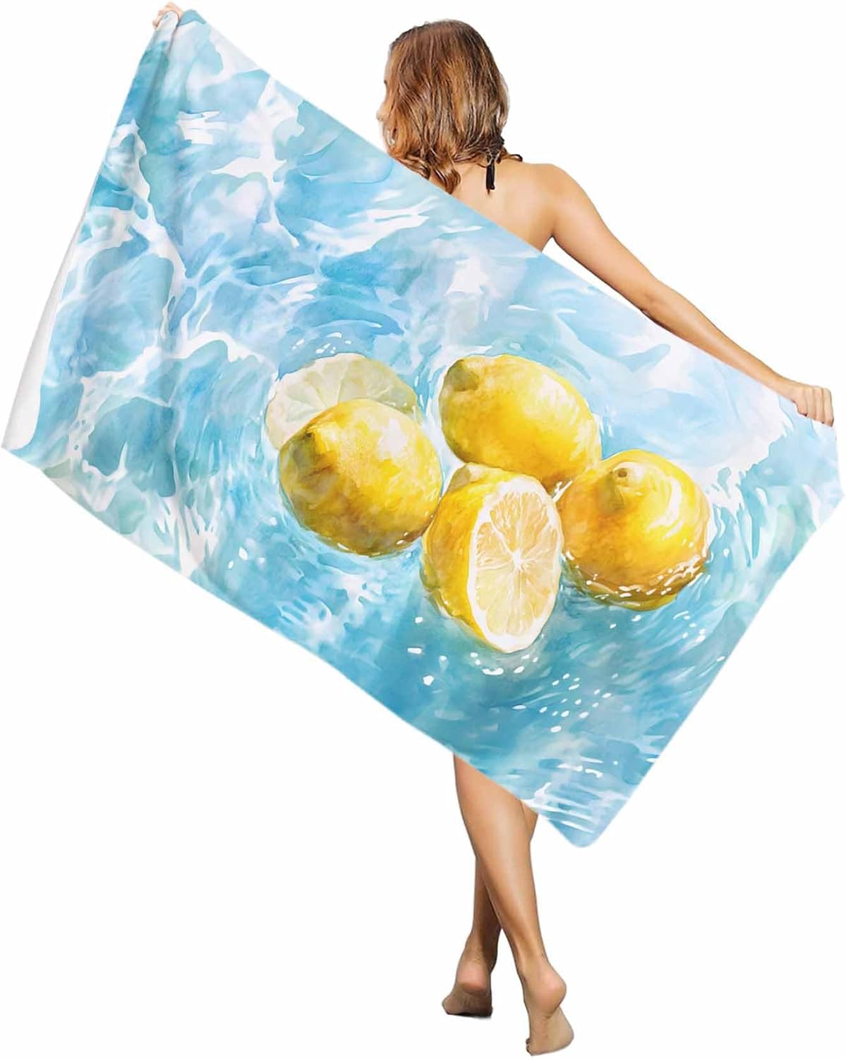 Summer Farmhouse Lemon Fruit Beach Towel Oversized Pool Towels,Quick Dry Absorbent Large Beach Blanket Soft Sand Free Bath W30*H60(CM)
Summer Farmhouse Lemon Fruit Beach Towel Oversized Pool Towels,Quick Dry Absorbent Large Beach Blanket Soft Sand Free Bath W30*H60(CM)