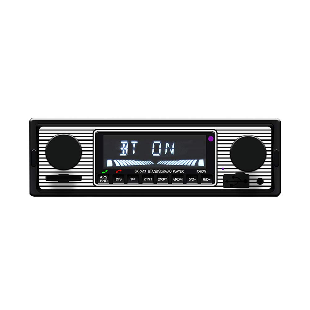 EBTOOLS BT Vintage Car MP3 Player Stereo USB AUX FM Radio Advanced Audio Distribution for Car Installation
EBTOOLS BT Vintage Car MP3 Player Stereo USB AUX FM Radio Advanced Audio Distribution for Car Installation
