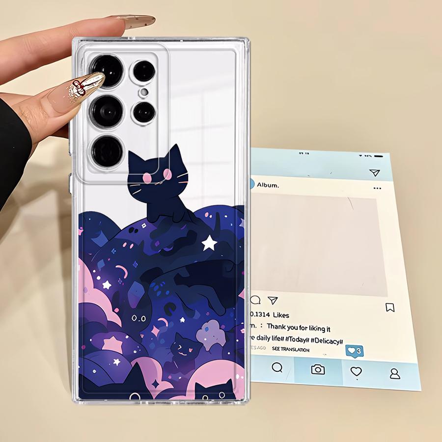 Чехол для телефона Samsung Galaxy Note 20 Ultra 10 S23 Ultra S22 FE S26 S21 S24 S20 Plus S25 Edge Черный Кот Звездная Ночь Galaxy S23+
Чехол для телефона Samsung Galaxy Note 20 Ultra 10 S23 Ultra S22 FE S26 S21 S24 S20 Plus S25 Edge Черный Кот Звездная Ночь Galaxy S23+