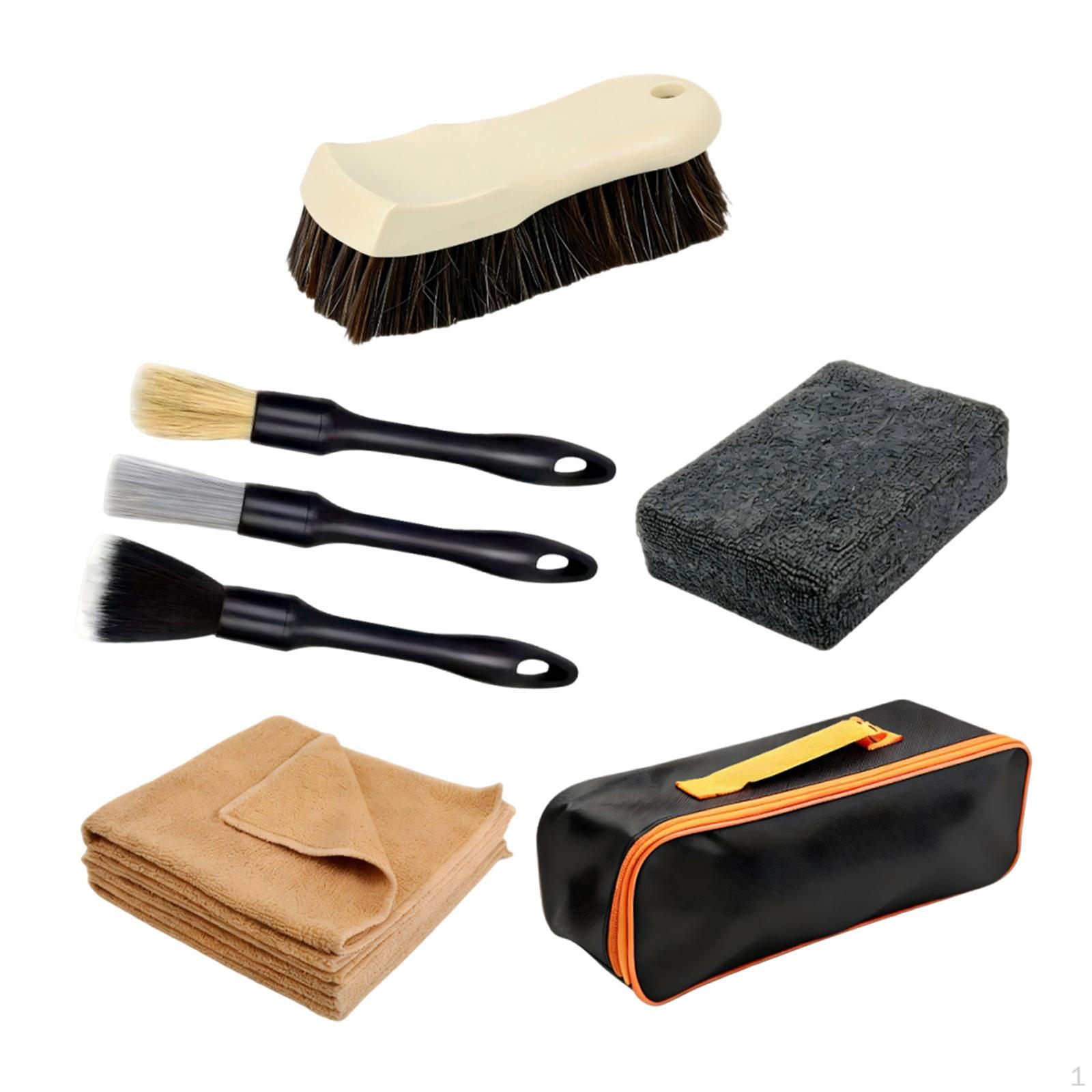Kit Cleaning Supplies Tools Multifunctional Interior Cleaner Detailing Brushes Set for Steering
Kit Cleaning Supplies Tools Multifunctional Interior Cleaner Detailing Brushes Set for Steering