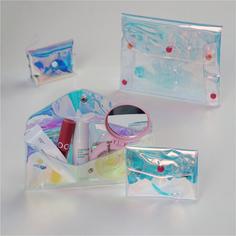 Transparent Hologram Tick-Tock PVC Pouch Coin Purse
Transparent Hologram Tick-Tock PVC Pouch Coin Purse
