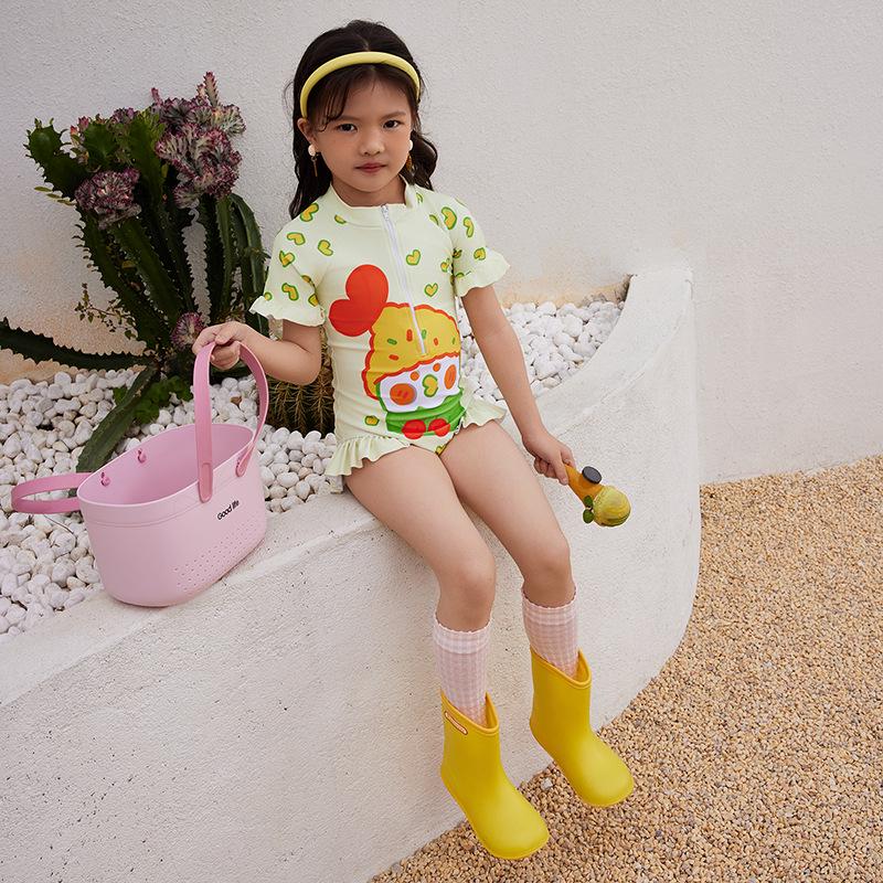Trendy Baby Bunny Toddler Swimsuit: One-Piece Princess Style with Sun Protection and Hood XL (120-130 cm) жовтий
Trendy Baby Bunny Toddler Swimsuit: One-Piece Princess Style with Sun Protection and Hood XL (120-130 cm) жовтий