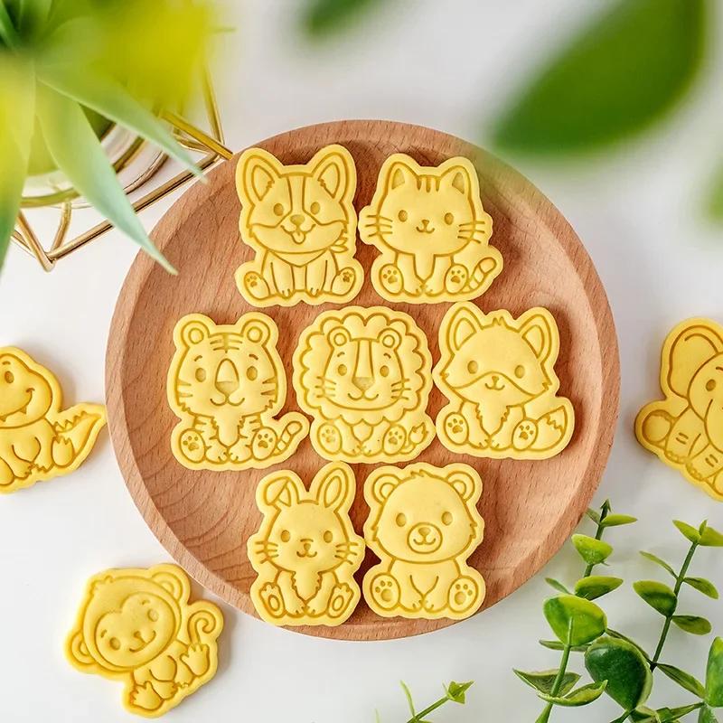 Cartoon Animal Biscuit Mould Cookie Cutter Bear Cat Rabbit Cookie Mold Fondant Cake Stamp Cookie Cutter Pastry Baking Tools
Cartoon Animal Biscuit Mould Cookie Cutter Bear Cat Rabbit Cookie Mold Fondant Cake Stamp Cookie Cutter Pastry Baking Tools
