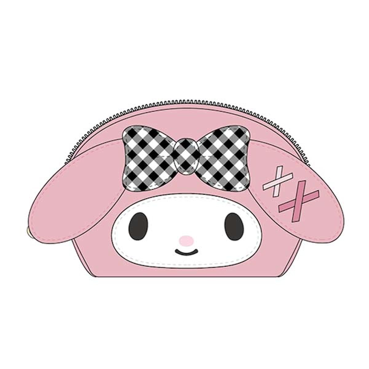K Company My Melody & Kuromi (Matching Gingham Check Series) Oval Mini Pouch, My Melody MKO-OP-MM, H80 x W115 x D50mm
K Company My Melody & Kuromi (Matching Gingham Check Series) Oval Mini Pouch, My Melody MKO-OP-MM, H80 x W115 x D50mm