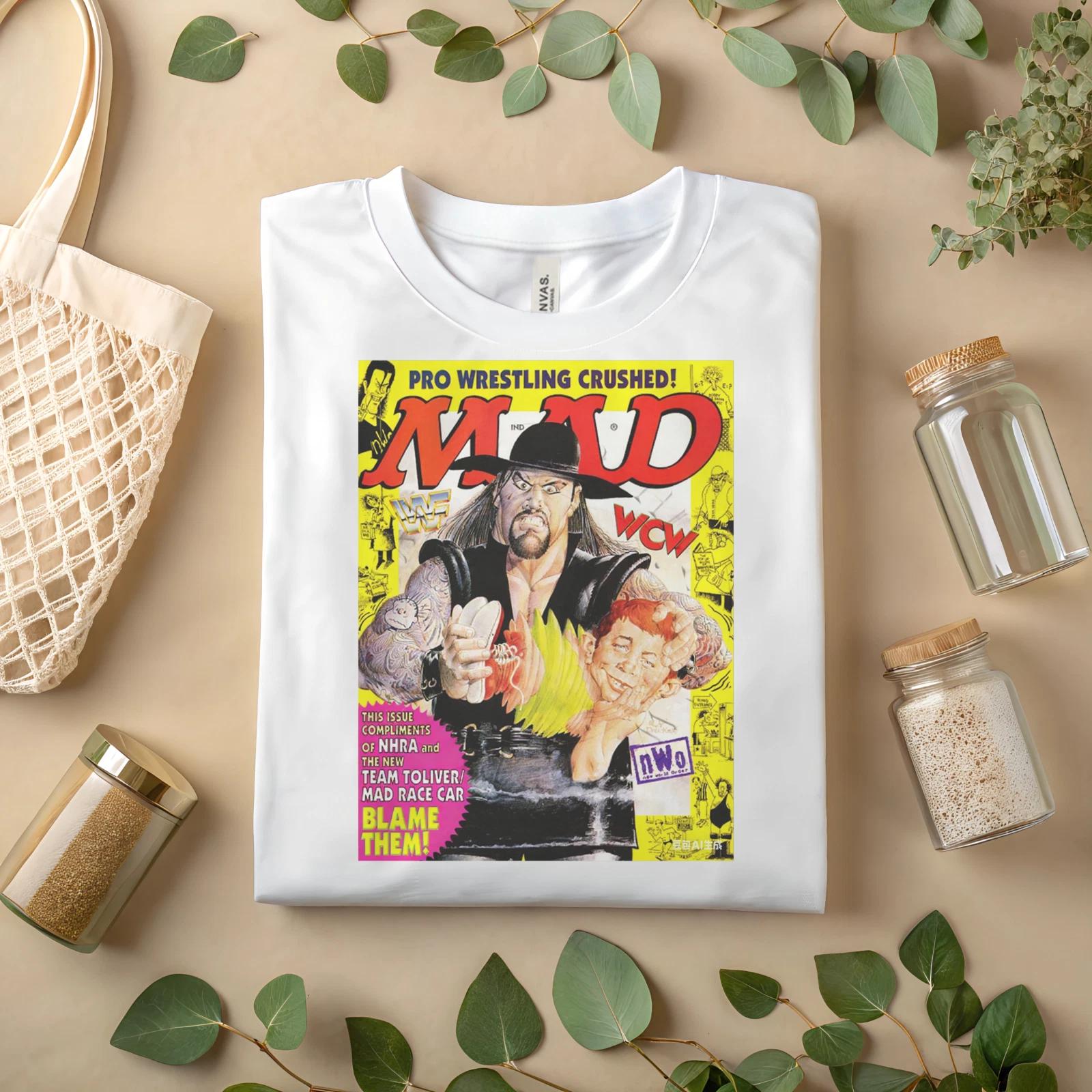 Vintage Comic Magazine T-Shirt – Retro Wrestling Parody Graphic Tee A500 L
Vintage Comic Magazine T-Shirt – Retro Wrestling Parody Graphic Tee A500 L