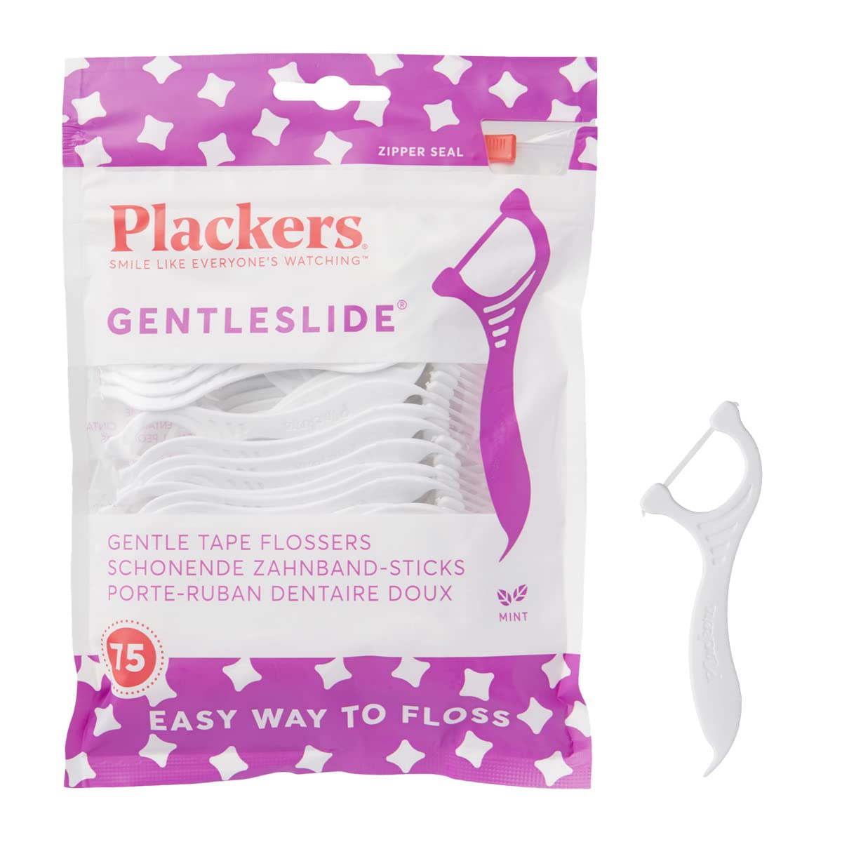 Зубная нить Plackers Gentle Clean со вкусом мяты 75 шт. (1) 
Зубная нить Plackers Gentle Clean со вкусом мяты 75 шт. (1)