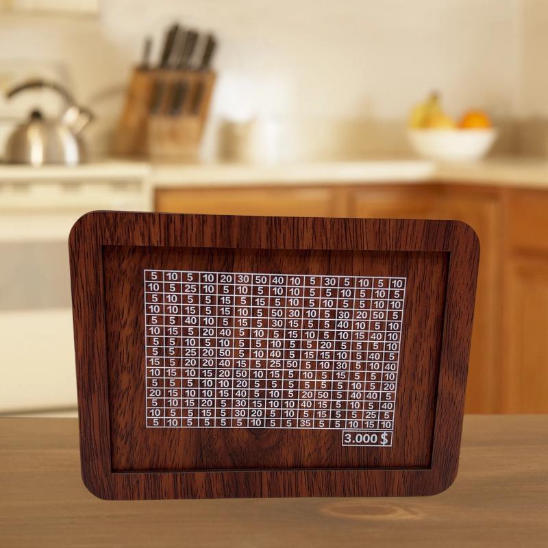 Деревянная копилка большой вместимости на 365 дней для самостоятельной сборки с цифровой текстурой 17 x 13 x 6.5 cm
Деревянная копилка большой вместимости на 365 дней для самостоятельной сборки с цифровой текстурой 17 x 13 x 6.5 cm