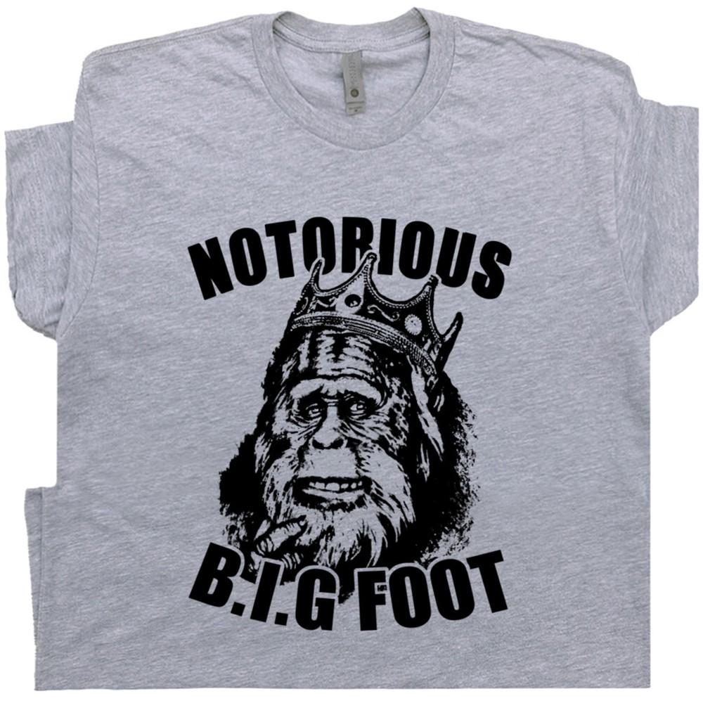 Notorious BIG Foot T Shirt Funny Bigfoot Hide and Seek Sasquatch Retro Graphic 4XL
Notorious BIG Foot T Shirt Funny Bigfoot Hide and Seek Sasquatch Retro Graphic 4XL
