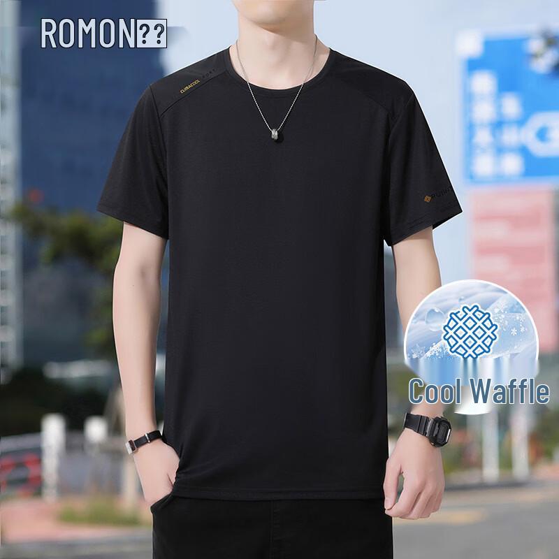 ROMON Men s Ice Silk Quick Dry Short Sleeve T-shirt 4XL
ROMON Men s Ice Silk Quick Dry Short Sleeve T-shirt 4XL