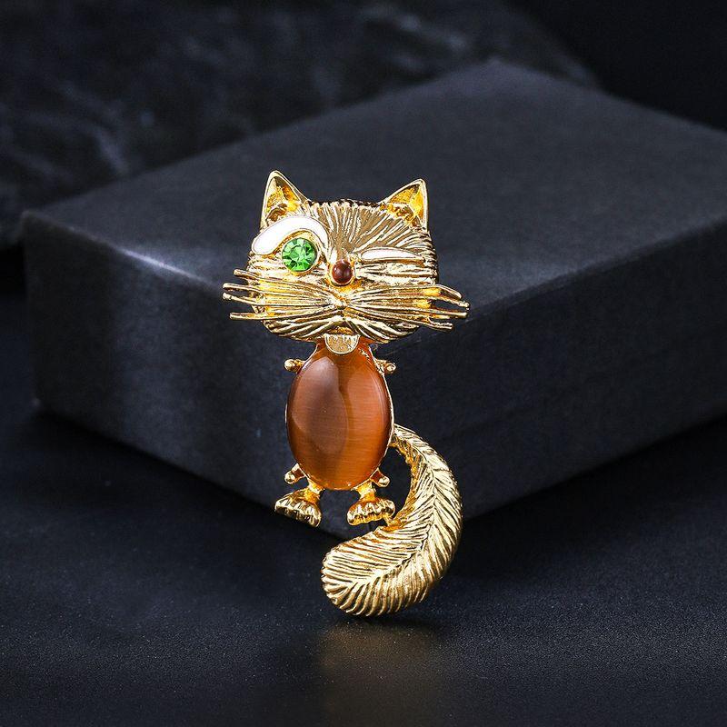 Ретро Уникальная Креативная Мультяшная Брошь Котенок с Большим Хвостом Изысканная Милая Одежда Сумка Украшение Булавка Корсаж KC Gold, big tail cat
Ретро Уникальная Креативная Мультяшная Брошь Котенок с Большим Хвостом Изысканная Милая Одежда Сумка Украшение Булавка Корсаж KC Gold, big tail cat