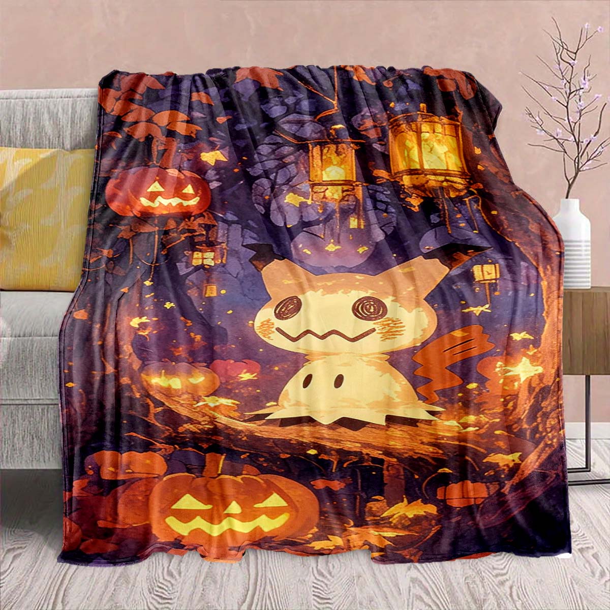 Pokémon Anime Flannel Blanket - Soft Warm Perfect for Sofa, Bedding Camping Travel Office Home Decor 75x90cm
Pokémon Anime Flannel Blanket - Soft Warm Perfect for Sofa, Bedding Camping Travel Office Home Decor 75x90cm