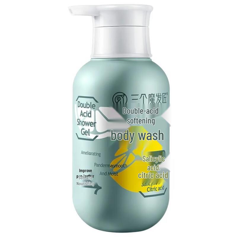 Three Magicians Double Acid Softening Shower Gel 730ml
Three Magicians Double Acid Softening Shower Gel 730ml