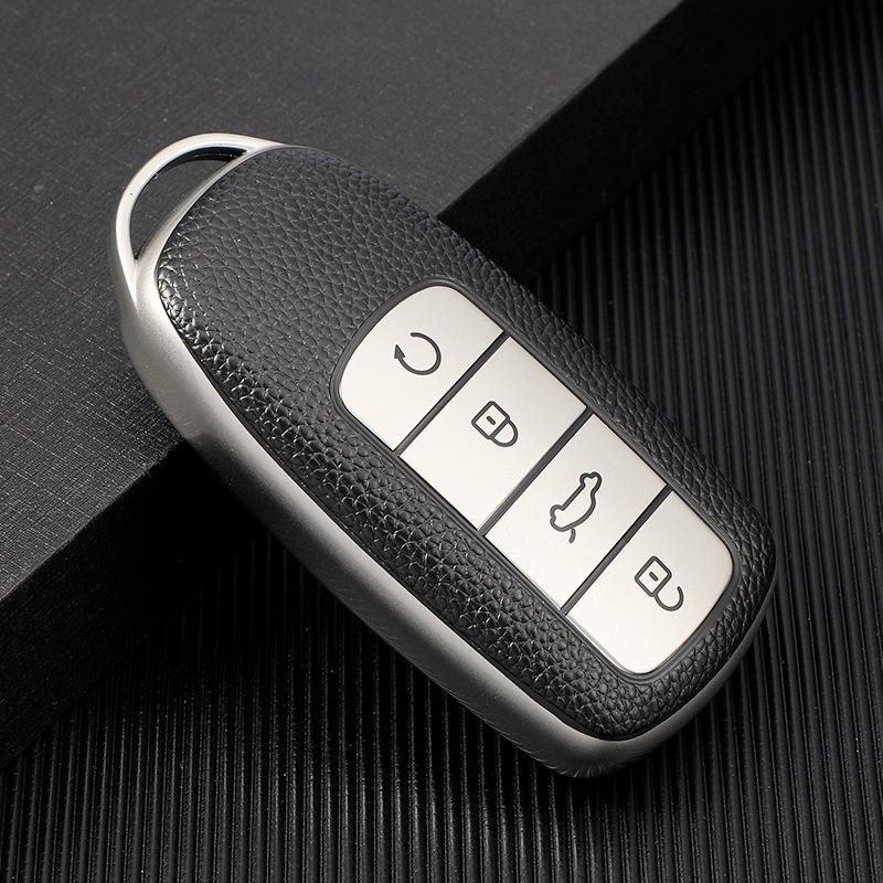 TPU Leather Car Key Case Cover for Chery Jaecoo J7 7 8 Omoda 5 C5 Tigo 7 8 Pro Max Tigo 7 8 Plus Arrizo 5 Car Accessories срібний
TPU Leather Car Key Case Cover for Chery Jaecoo J7 7 8 Omoda 5 C5 Tigo 7 8 Pro Max Tigo 7 8 Plus Arrizo 5 Car Accessories срібний